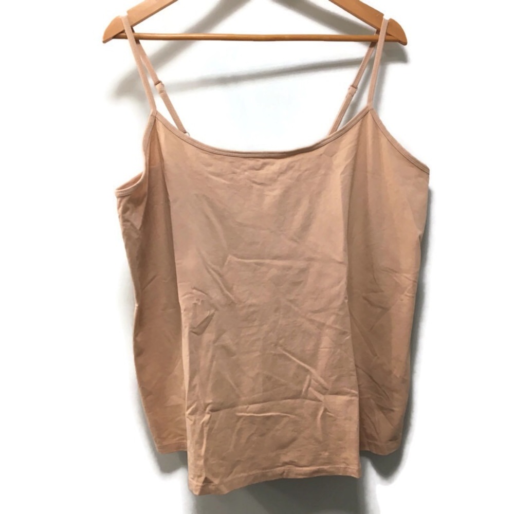 LANE BRYANT nude camisole adjustable straps